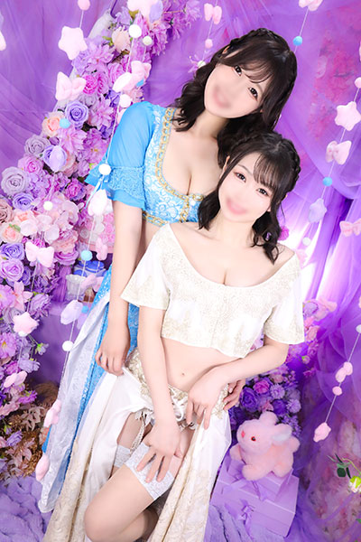 シャロン&マリア2輪1